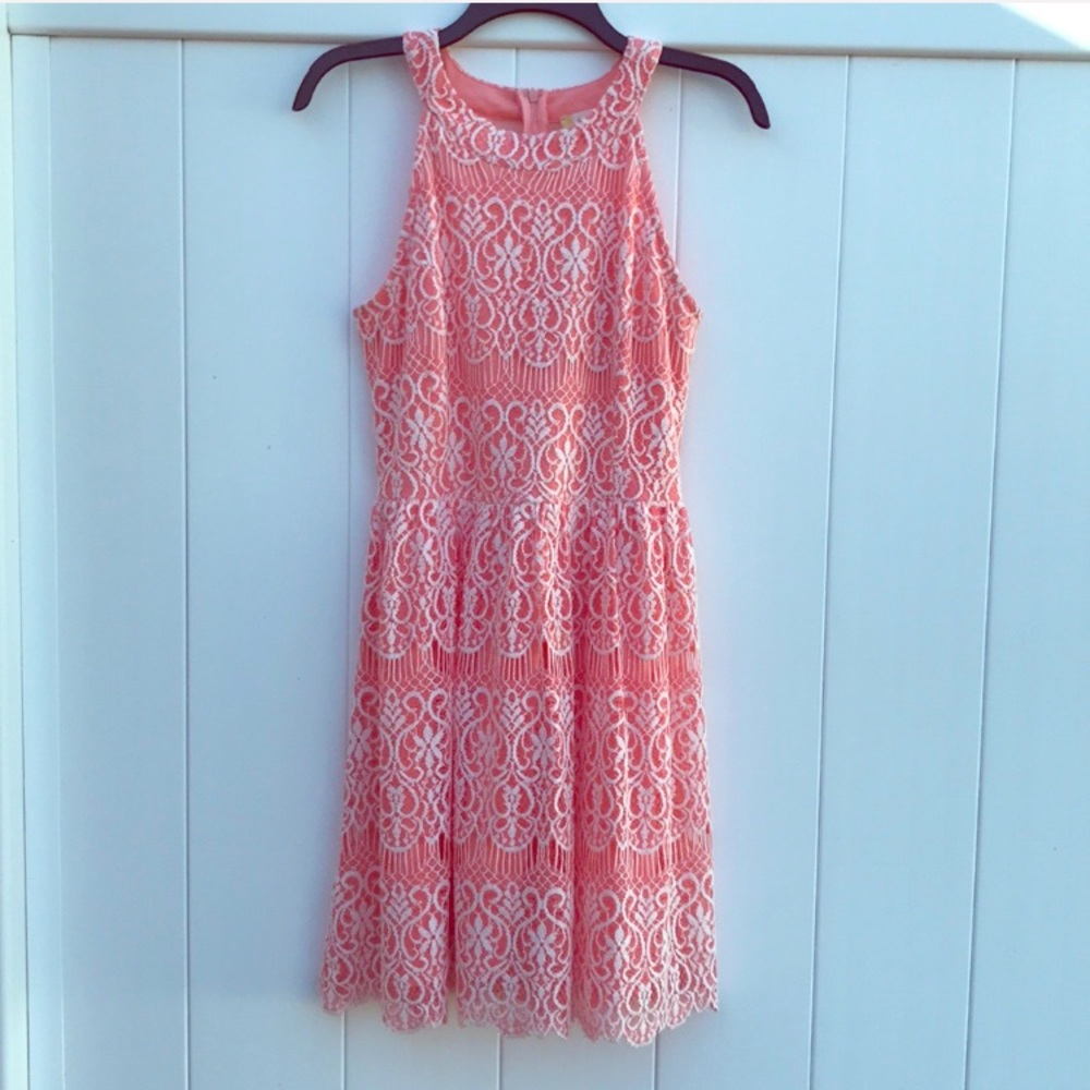 Altar’d State Wonder With Me Pink Mini Dress